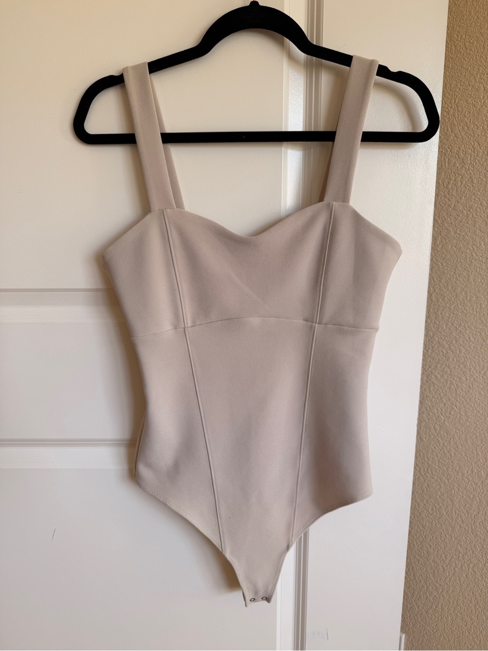 Abercrombie & Fitch Cream Girls' One-Piece Bodysuit